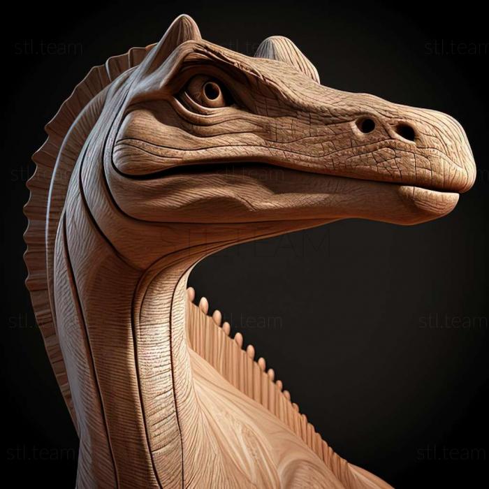3D модель Ябейнозавр тенуис (STL)